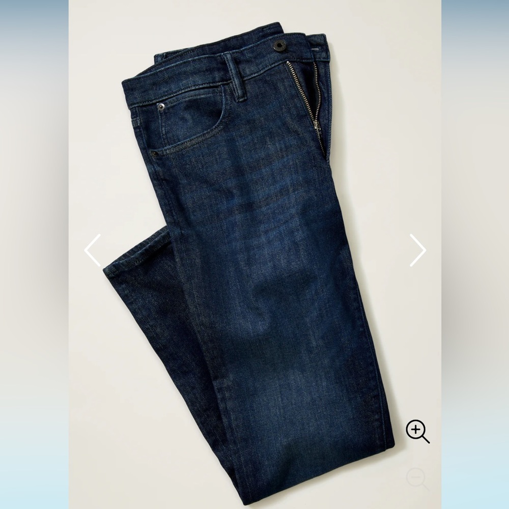 Bonobos Premium 4-Way Stretch Jeans, Men’s 34/34, Dark Wash.